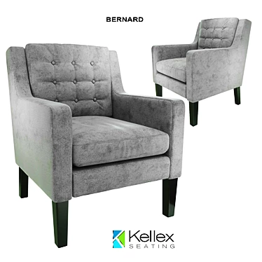 Kellex Seating BERNARD: Luxurious Comfort for Every Space 3D model image 1 