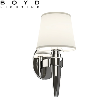 Boyd Liberty Sconce: Artistic Wall Lamp 3D model image 1 