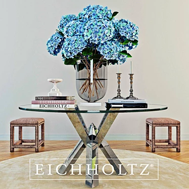 Decorative Set - Eichholtz:
Elegant Home Decor Bundle 3D model image 1 