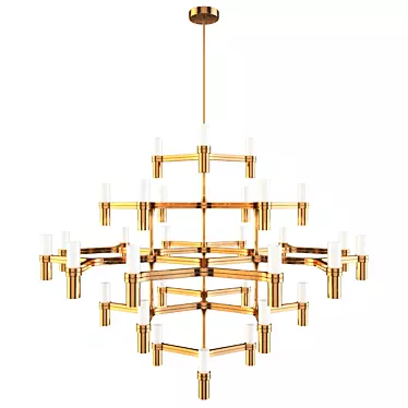 NEMO Crown Major Pendant Chandelier 3D model image 1 