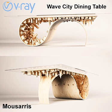 Wave City Dining Table