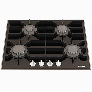 Miele KM 3010 LP Gas Cooktop 3D model image 1 