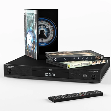 Pioneer BDP-100 Blu-ray Player 3D model image 1 