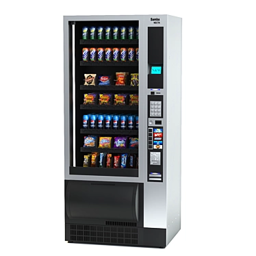 Samba Classic Vending: Realistic Centered Object 3D model image 1 