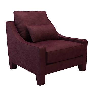 Opera Contemporary Rosalie Armchair 3D model image 1 