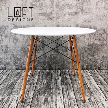 Loft Designe 330: Stylish Multifunctional Table 3D model image 1 