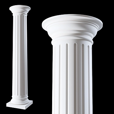 Doric Column 2014: Classic Design 3D model image 1 