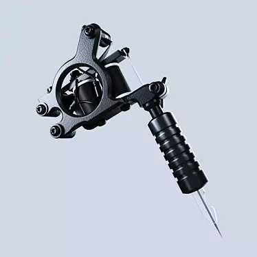 Precision Induction Tattoo Machine 3D model image 1 