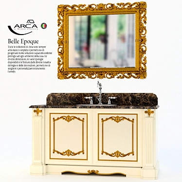 Arca Bagn Belle Epoque: Timeless Elegance for Your Home. 3D model image 1 