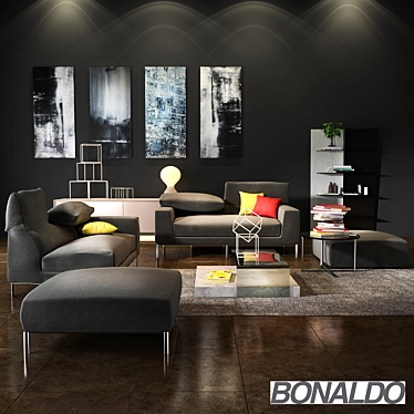 Modern and Chic Bonaldo Vita Collection 3D model image 1 