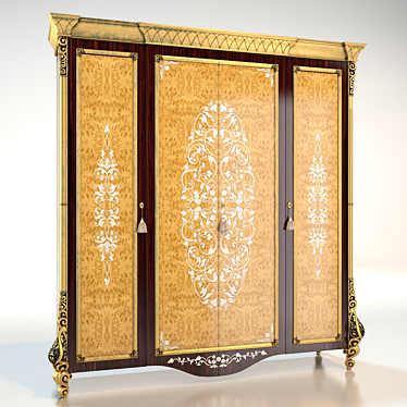 Regal Palace Cupboard 3D model image 1 