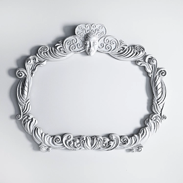 Glambaroque Mirror Frame 3D model image 1 