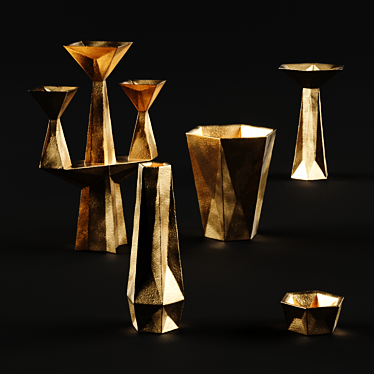 Tom Dixon Gem Decor: Exquisite Elegance 3D model image 1 