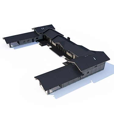 Modern Aesthetic Home Design 3D model image 1 