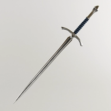 Glamdring Sword: Gandalf's Legendary Weapon 3D model image 1 