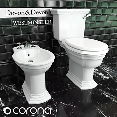 Toilet bowl and bidet Devon & Devon Westminster