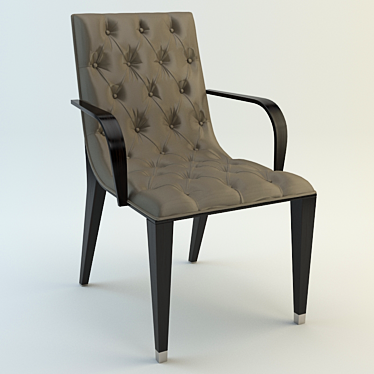 Elegant Kesterport Club Carver 3D model image 1 