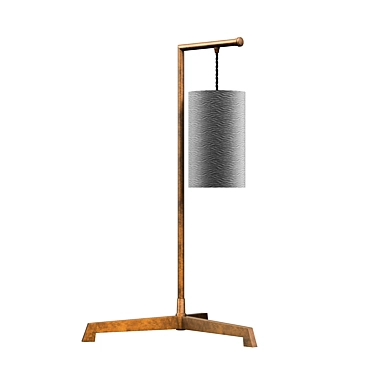 Modern Portable Galileo Lamp 3D model image 1 