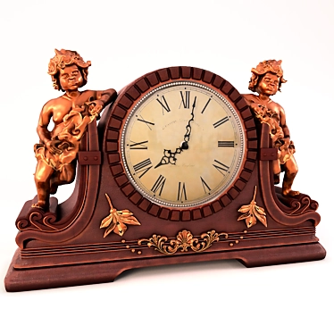 Elegant Timepieces for Décor 3D model image 1 