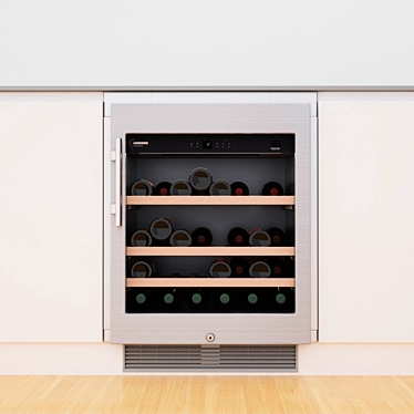 Liebherr UWKes 1752 - Compact and Efficient Wine Fridge 3D model image 1 