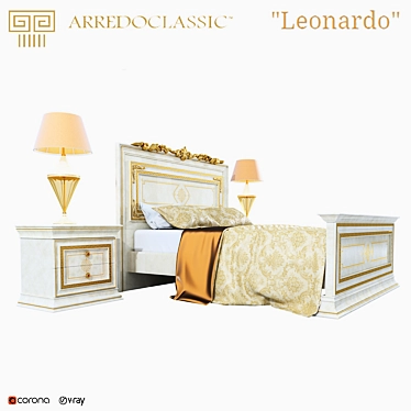 Bed Leonardo Arredoclassic