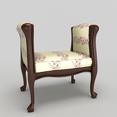 Amadeus Single Seat Banquette 3D model image 1 