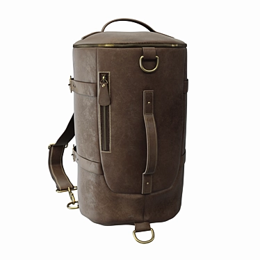 Vintage Leather Travel Backpack