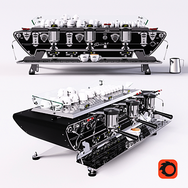 Spirit Tiplette: Exquisite Dutch Espresso Excellence 3D model image 1 