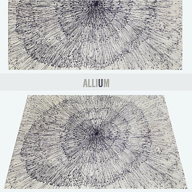 Elegant Allium Carpet 3D model image 1 