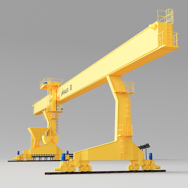 RIALEX SB2 Crane: Compact and Powerful 3D model image 1 