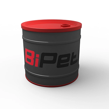 Speed Racer Oil Barrel Bedside Table 3D model image 1 