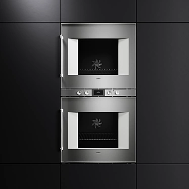 Gaggenau BX480611: Ultimate High-End Oven 3D model image 1 