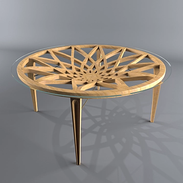 Elegant Carpanelli Galileo Table 3D model image 1 