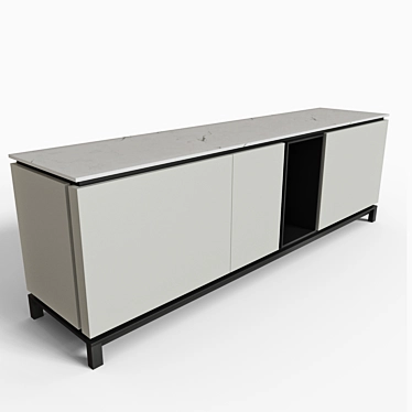 Modern Chest with Sleek Design 3D model image 1 