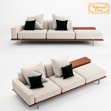 Relax in Bliss: Sofa Let It Be 3D model image 1 