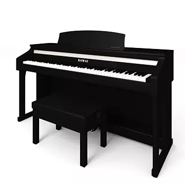 Kawai CA15 - Premium Black Satin 3D model image 1 