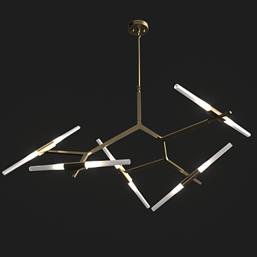 Radiant Sputnik Chandelier 3D model image 1 