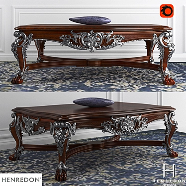 Henredon Marseilles II Cocktail Table 3D model image 1 