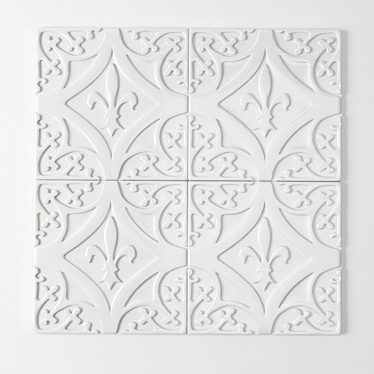 Waterworks Church Tile: Elegant Decor for Any Space 3D model image 1 