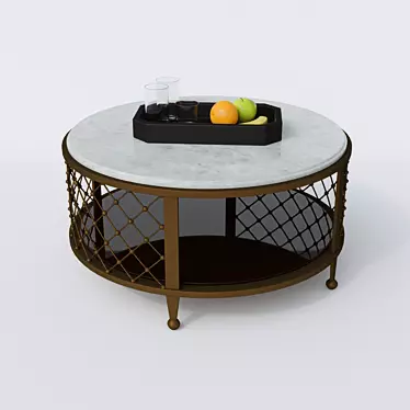 Decorative Coffee Table 3D model image 1 