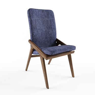 Elegant Dora Chair 3D model image 1 