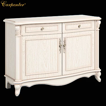 Small Sofa Back Cabinet - Carpenter 230 3D model image 1 