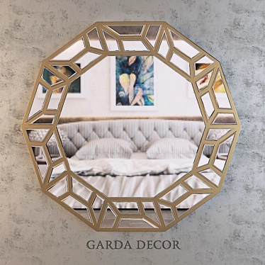 Mirror GARDA DECOR gold