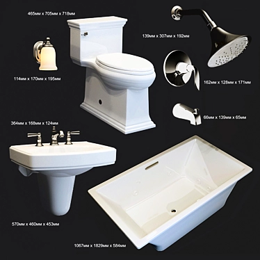 Kohler Bathroom Plumbing Kit