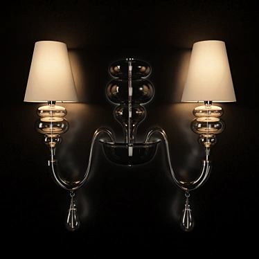 Barovier & Toso Ran Side 7159 Sconce 3D model image 1 