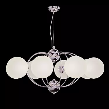 Arte Palla 8-Light Chandelier 3D model image 1 