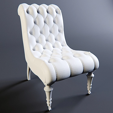 George Smith Brewster Chair: Elegant, Comfortable, Timeless 3D model image 1 