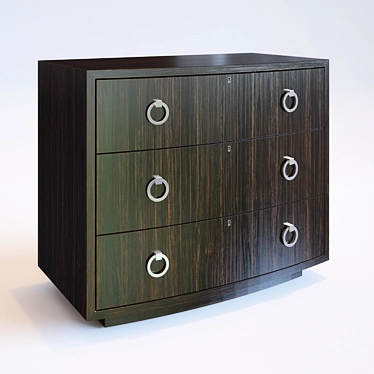 Modern Davidson Holland Chest 3D model image 1 