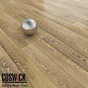 Title: French Tapestry Oak Flooring 3D model image 1 