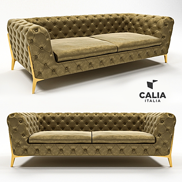 Calia Italia Sofa Belle Epoque 3D model image 1 